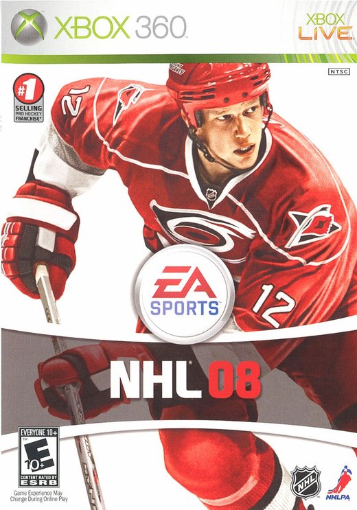 NHL 08 box art
