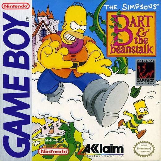The Simpsons: Bart & the Beanstalk box art