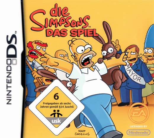 Simpsons, Die: Das Spiel box art
