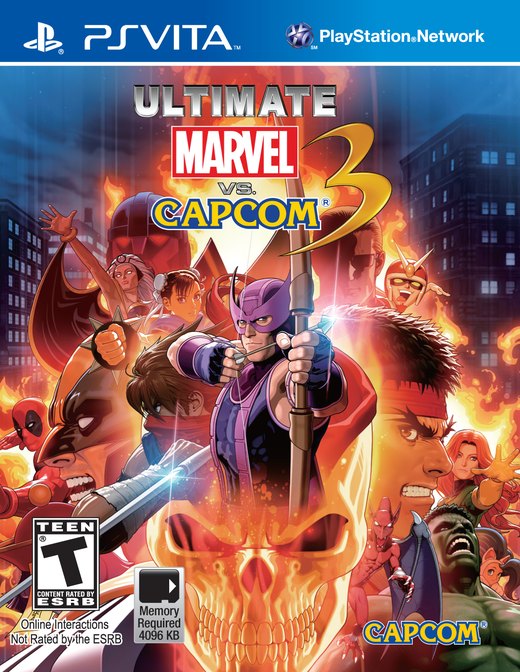 Ultimate Marvel Vs. Capcom 3 box art