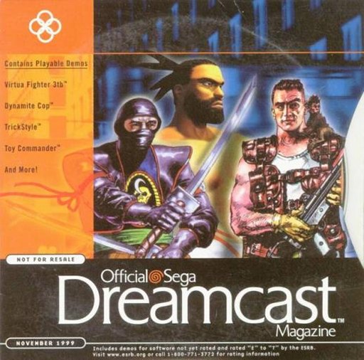 Official Sega Dreamcast Magazine Vol. 2: November 1999 box art