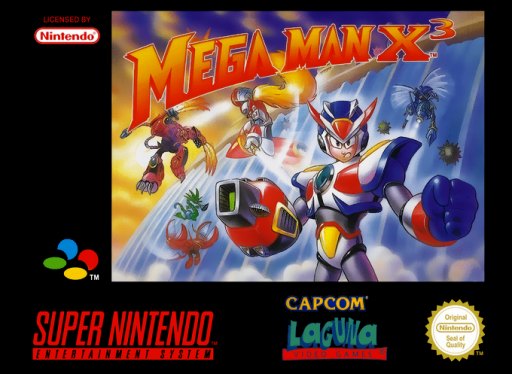 Rockman X3 box art