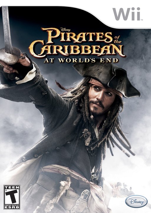 Disney Pirates of the Caribbean: At World's End box art