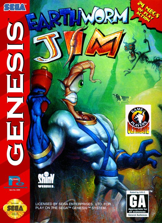 Earthworm Jim box art