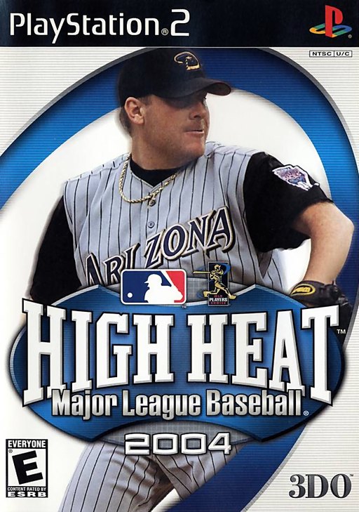 High Heat Major League Baseball 2004 box art