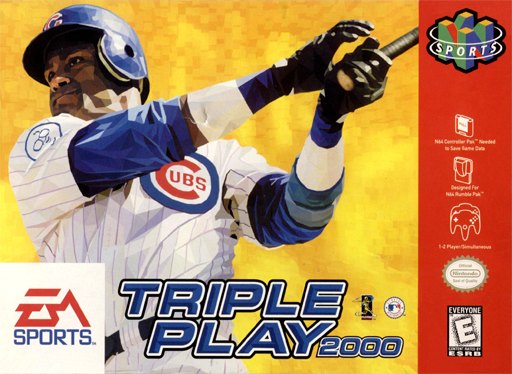 Triple Play 2000 box art