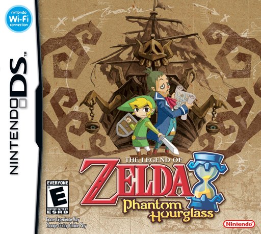 The Legend of Zelda: Phantom Hourglass box art