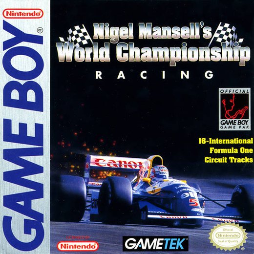 Nigel Mansell's World Championship Racing box art