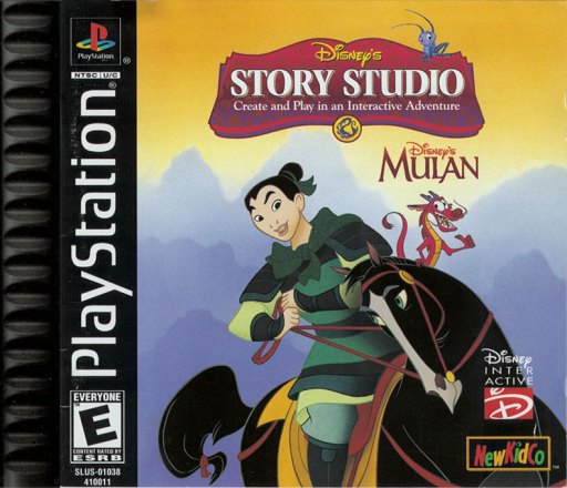 Disney's Verhalenstudio: Mulan box art