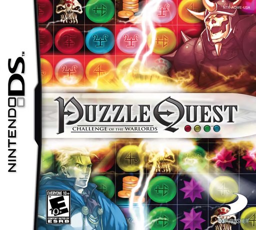 Puzzle Quest: Challenge of the Warlords box art