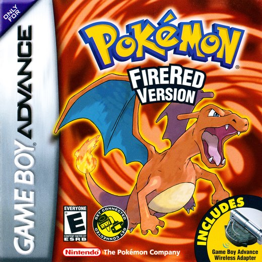 Pokémon FireRed Version box art