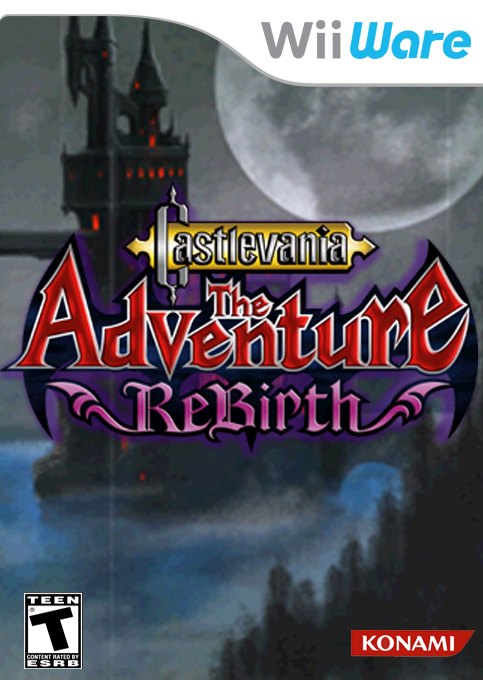 Castlevania: The Adventure ReBirth box art