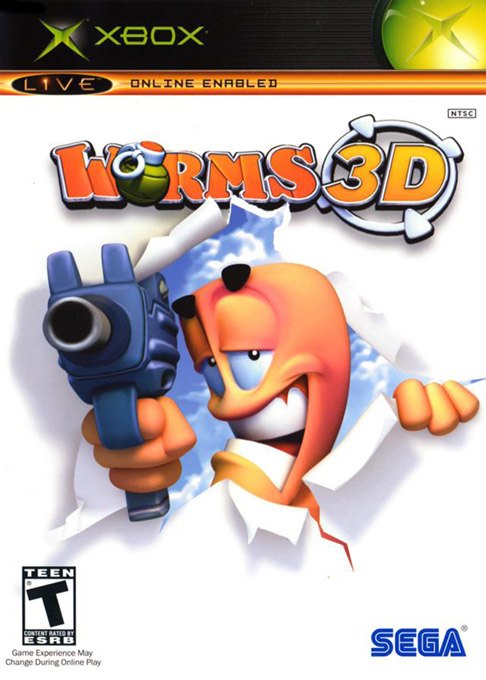 Worms 3D box art