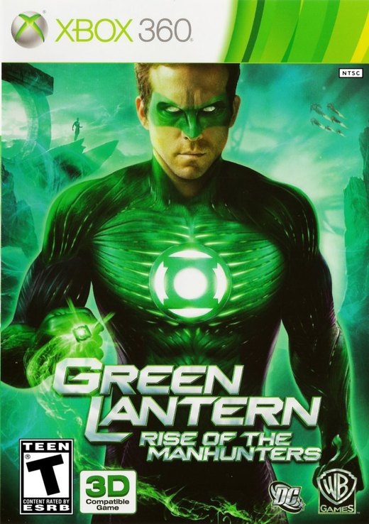 Green Lantern: Rise of the Manhunters box art
