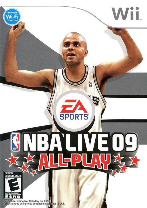NBA Live 09 All-Play box art