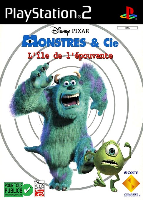 Disney-Pixar Monsters _ Co.: L'Isola dello Spavento box art