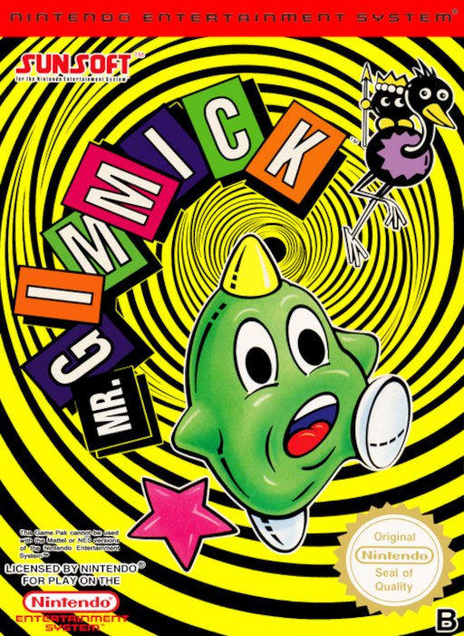 Mr. Gimmick box art