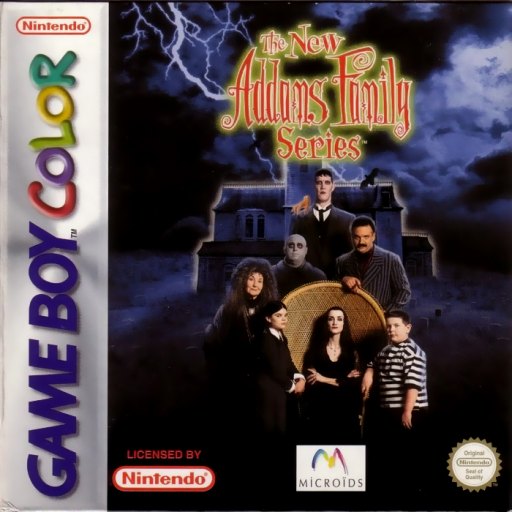 The New Addams Family Series box art
