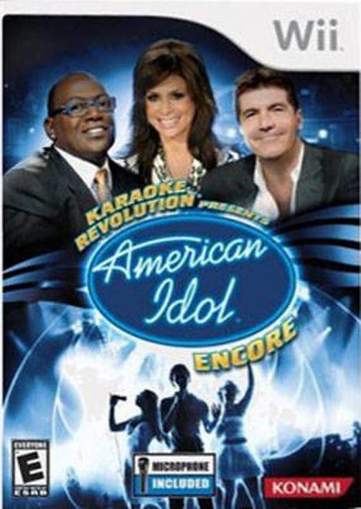 Karaoke Revolution Presents_ American Idol Encore box art