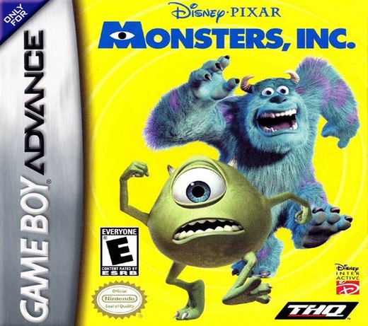 Monsters, Inc. box art