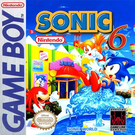 Sonic 6 box art