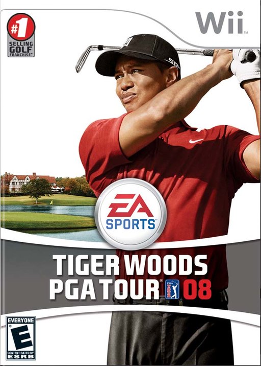 Tiger Woods PGA Tour 08 box art