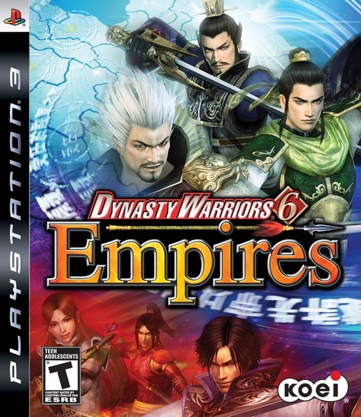 Dynasty Warriors 6: Empires box art