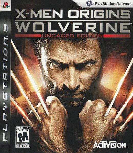 X-Men Origins: Wolverine: Uncaged Edition box art