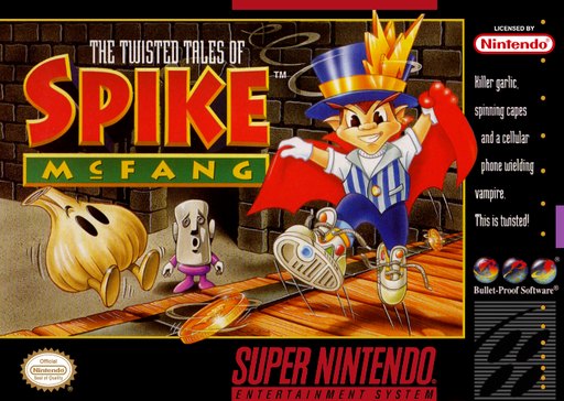 The Twisted Tales of Spike McFang box art