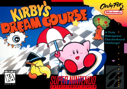 Kirby's Dream Course box art