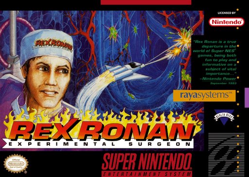 Rex Ronan: Experimental Surgeon box art