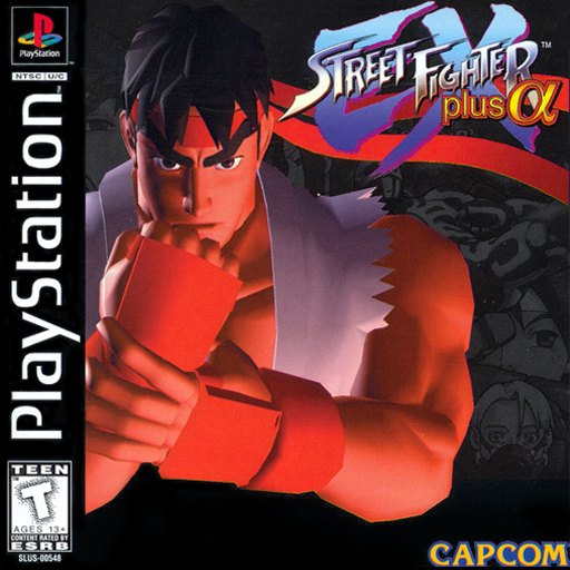 Street Fighter EX Plus Alpha box art