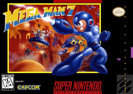 Mega Man 7 box art