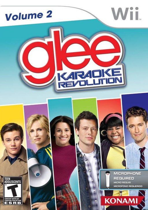 Karaoke Revolution Glee Volume 2 box art