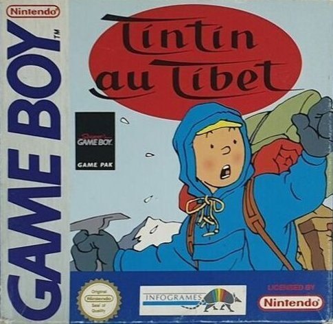 Tintin in Tibet box art