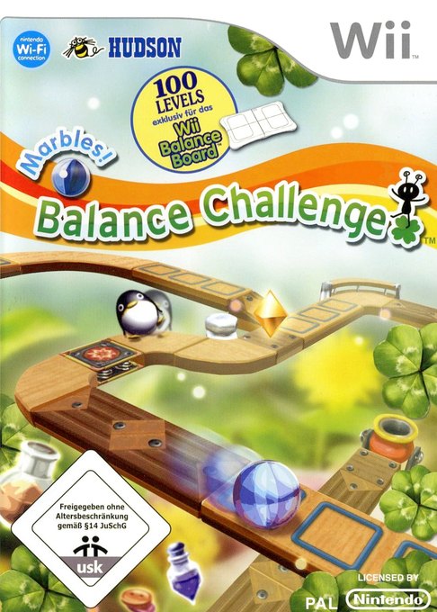 Marbles! Balance Challenge box art