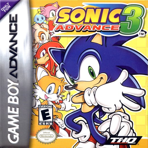 Sonic Advance 3 box art