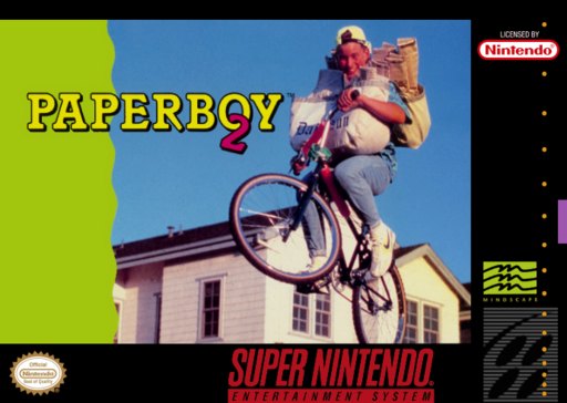 Paperboy 2 box art