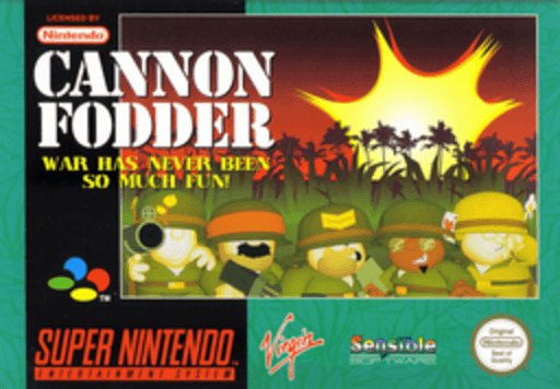 Cannon Fodder box art