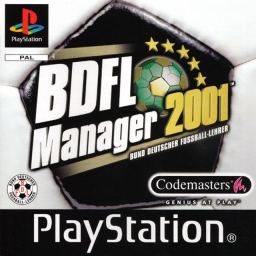 DSF Fussball Manager 2001 box art