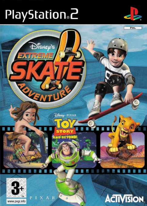 Disney's Extreme Skate Adventure box art