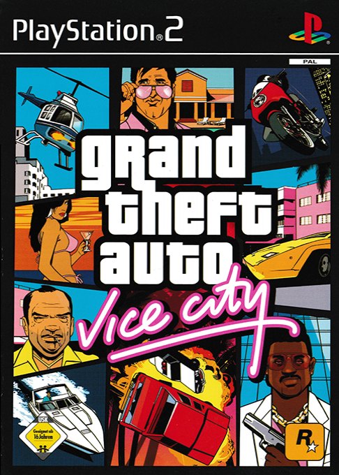 Grand Theft Auto: Vice City box art