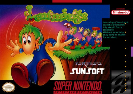Lemmings box art