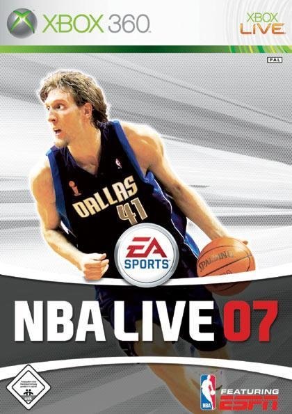 NBA Live 07 box art