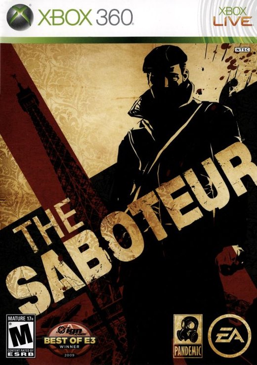 The Saboteur box art