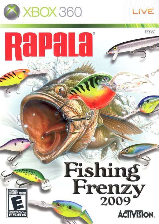 Rapala Fishing Frenzy 2009 box art