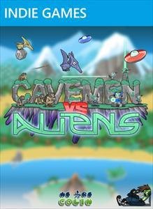 Cavemen vs Aliens box art