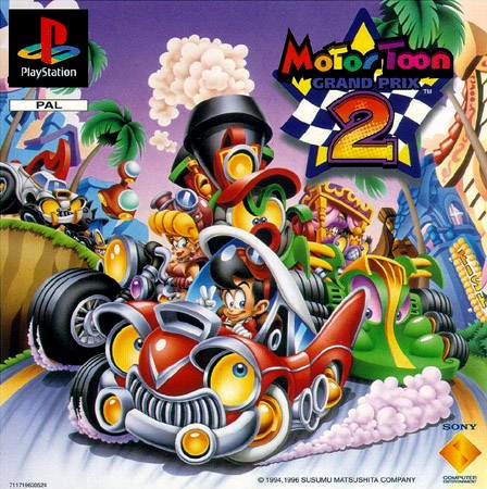 Motor Toon Grand Prix 2 box art