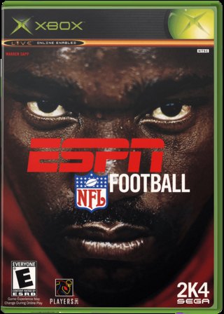 ESPN NFL Football box art