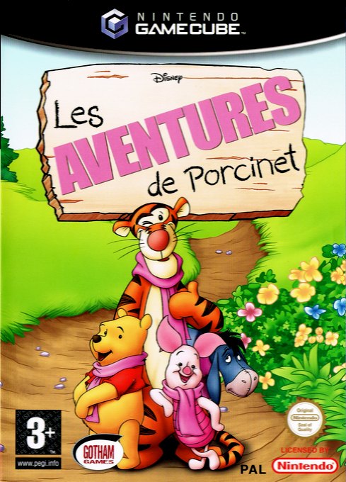 Disney Les Aventures de Porcinet box art